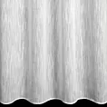 Firana biała o strukturze deszczyku 140x250 cm przelotka ADELE