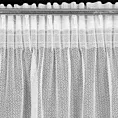 Firana biała o strukturze drobnej siatki 300x270 taśma VANESA
