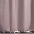 Zasłona szyta na taśmie 5 cm ENYA pudrowo różowa z miękkiej półmatowej tkaniny welwetowej