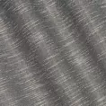 Firana stalowa z rysunkiem poziomych nitek na błyszczącym tle 140x250 cm przelotka RACHEL