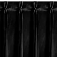 Zasłona czarna z welwetowej tkaniny 80x270 cm (wymiar podany na gotowo) system flex - MELANIE