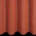 Zasłona ruda o strukturze deszczyku z etaminy 140x250 cm przelotka - ANGELIKA