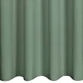 Zasłona ciemnomiętowa z matowej gładkiej tkaniny 140x250 cm przelotka - RITA