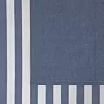 Komplet ściereczek kuchennych 2szt 50x70 cm bawełniany kolor niebieski zdobionych w pasy 200 g/m2 KARIN
