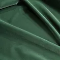 Zasłona ciemnozielona z grubszego miękkiego welwetu 140x270 cm taśma - KRISTI