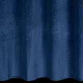 Zasłona welwetowa granatowa z kryształkami 140x250 cm przelotka - ARIADNA