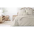 Pościel 160x200 cm bawełniana kolor beżowy, kremowy w stylu boho SEVILLE 2 Terra Collection