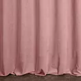 Zasłona szyta na taśmie 5 cm ciemnoróżowa z miękkiej strukturalnej tkaniny welwetowej