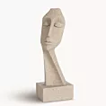 Figurka dekoracyjna inspirowana nowoczesną rzeźbą