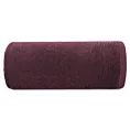 Ręcznik do rąk 30x50 cm bawełniany kolor burgundowy zdobiony błyszczącą bordiurą 500 g/m2 LARI