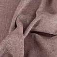 Roleta rzymska wrzosowa miękka, szenilowa tkanina o wyraźnym splocie i delikatnym połysku