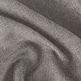 Obrus szyty szary z miękkiej w dotyku tkaniny szenilowej