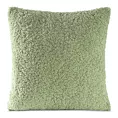 Poszewka na poduszkę 45x45 cm z miękkiej tkaniny barankowej miętowa BUKLA