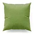 Poszewka szyta ENYA zielona z miękkiej półmatowej tkaniny welwetowej
