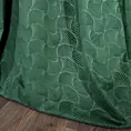 Zasłona welwetowa, zielona wytłaczana 40x250 cm przelotka - ELLEN - Design 91