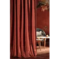 Tkanina zasłonowa gładka, miękka, welwetowa, z wyraźnym połyskiem z kolekcji Eva Minge