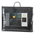 Narzuta welwetowa czarna 170x210 cm pikowana RIA 5 EUROFIRANY PREMIUM