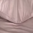 Pościel 160x200 cm bawełniana gładka kolor pudrowy róż NOVA 3