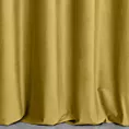 Zasłona szyta na flexach oliwkowa z miękkiej półmatowej tkaniny welwetowej