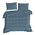 Pościel 220x200 cm bawełniana gładka kolor petrol NOVA 3