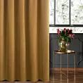 Zasłona welwetowa miodowa gładka 140x270 taśma - SIBEL - Pierre Cardin