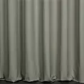 Zasłona szyta na taśmie 5 cm popielata z matowej gładkiej tkaniny