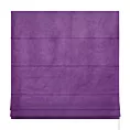 Roleta rzymska WALDO fioletowa ze szlachetnej grubej tkaniny welwetowej o gramaturze 400g/m2