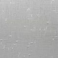 Firana szara z efektem deszczyku półprzezroczysta, matowa 140x250 cm przelotka ANGELA