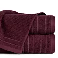 Ręcznik kąpielowy 50x90 cm bawełniany kolor bordowy z błyszczącą bordiurą 500 g/m2 GLORY 3