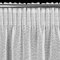 Firana biała z akcentem drobnego deszczyku 140x270 cm taśma RAIN