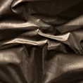 Zasłona brązowa z ekskluzywnego aksamitnego welwetu 290 g/m2 140x270 cm taśma - RIA - Diva Line