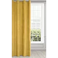 Zasłona złota z matowego welwetu 140x250 cm przelotka - MILO