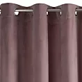 Zasłona welwetowa pudrowy róż gładka 140x250 cm przelotka - PIERRE