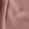 Roleta rzymska pudrowo różowa o naturalnym, gęstym splocie w stylu eko