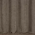 Tkanina zasłonowa miękka, szenilowa, o strukturalnym splocie i delikatnym połysku