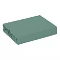 Prześcieradło jersey z gumką 140x200 cm z bawełny kolor miętowy 140 g/m2 ADELA