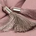 Dekoracyjny sznur do zasłon MEL upinacz z chwostem z metalową obrączką