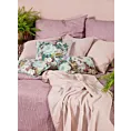 Pościel 220x200 cm bawełniana kolor wrzosowy w stylu prowansalskim AVINION 8 Terra Collection