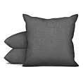 Poszewka szyta stalowa z miękkiej tkaniny z naturalnym splotem