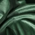 Komplet 2 szt. zasłon ciemnozielonych z welwetowej tkaniny 140x250 cm przelotki - DARLA
