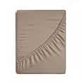 Prześcieradło z gumką 140x200 cm z mikrowłókna kolor beżowy 90 g/m2 SOFT Design 91
