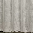 Zasłona szyta na taśmie 5 cm naturalna o naturalnym, luźnym splocie w stylu eko