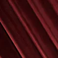 Zasłona ciemnobordowa z ekskluzywnego aksamitnego welwetu 290 g/m2 140x250 cm 10 szt. przelotek - VILLA