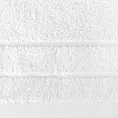 Ręcznik kąpielowy 70x140 cm bawełniany kolor biały z welwetową bordiurą 500 g/m2 DAMLA