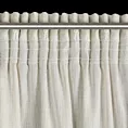 Zasłona naturalna z dodatkiem lnu i efektem deszczyku 140x300 cm taśma - JUDYTA