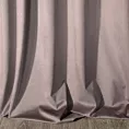 Zasłona pudrowo różowa z miękkiego welwetu 140x250 cm przelotka - SUZANA