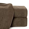 Ręcznik kąpielowy 50x90 cm bawełniany kolor brązowy 400 g/m2 GŁADKI 1