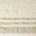 Ręcznik do rąk 30x50 cm bawełniany kolor kremowy z ozdobną bordiurą 500 g/m2 MERY