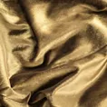 Poszewka szyta SAFARI złota z miękkiej welwetowej tkaniny z połyskiem