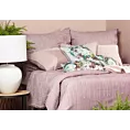 Pościel 220x200 cm bawełniana kolor wrzosowy w stylu prowansalskim AVINION 8 Terra Collection